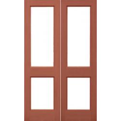 Pattern 2XGG External Hardwood French Doors